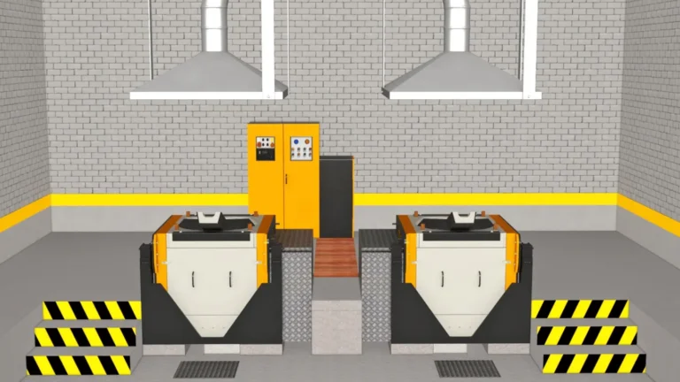 stainless steel melting induction furnace