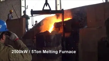 Large Size Induction Melting Furnace