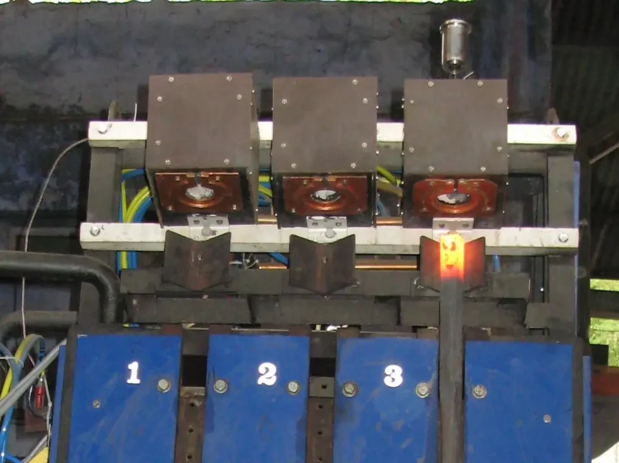 Bar End Heater for Forging