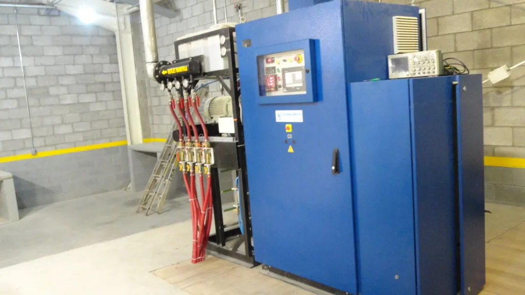 induction melting machine